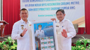Capaian JKN 99,9%, Kota Metro Raih Penghargaan Best Practice UHC 2023
