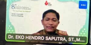 Peringati Hari Tanpa Tembakau Sedunia,Kadis Kesehatan Metro”Eko Hendro”jadi Narasumber KTR tingkat Nasional.