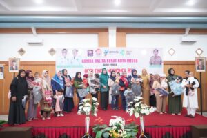 Dinkes Kota Metro Gelar Lomba Balita Sehat Ciptakan Generasi Sehat dan Berprestasi