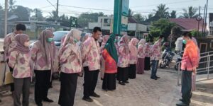 Kadiskes Sidak Sekaligus Pimpin Apel Pagi di Puskesmas Purwosari , ini kata Kadiskes Kota Metro