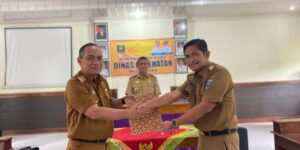 SERAH TERIMA JABATAN KEPALA DINAS KESEHATAN KOTA METRO