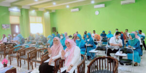 Dinkes Metro – Pendampingan Penerapan aplikasi MEWS-OBSTETRI (mW) Integrated Bagi Tenaga Kesehatan di RSUD Ahmad Yani.