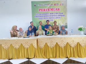 Dinkes Kota Metro Terpilih Uji Coba E-Monev STBM dari Kemenkes