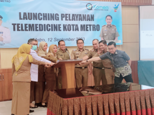 Dinkes Kota Metro Launcing Aplikasi Telemedicine