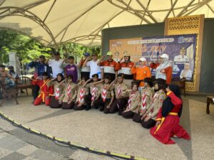 Keseruan Metro Sunday Funday Sport and Healty berkolaborasi dengan Edumy Gooes to Community RSUD Jend. A. Yani Metro sematkan Pesan Hidup Sehat