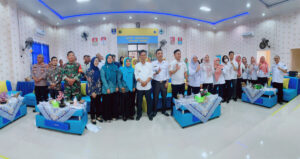 Evaluasi Program Kesehatan, Puskesmas Ganjar Agung Gelar Lokmin Lintas Sektoral Triwulan II