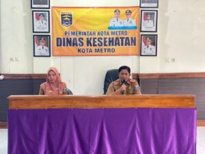 Dinkes Kota Metro Gelar Pelatihan Keamanan Pangan Bagi Petugas Gizi/Penjamah Makanan Restoran, Rumah Makan, Catering Dan Hotel Di Kota Metro