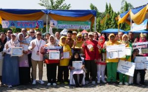 Penggerakan Posyandu Aktif Tingkat Kota Metro 2024″Posyandu Aktif, Keluarga Sehat “Bersama Wujudkan Kota Metro Bebas Stunting 2024”