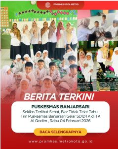 Sekilas Terlihat Sehat, Tapi Angka Bisa Bicara. SDIDTK Puskesmas Banjarsari di TK Al Qodim
